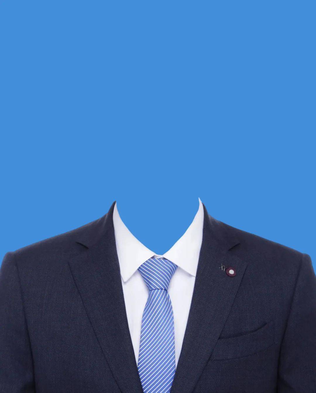 手机一键换装:适合蓝底证件照的西装、行政夹克、中山装等 - 免冠证件照制作