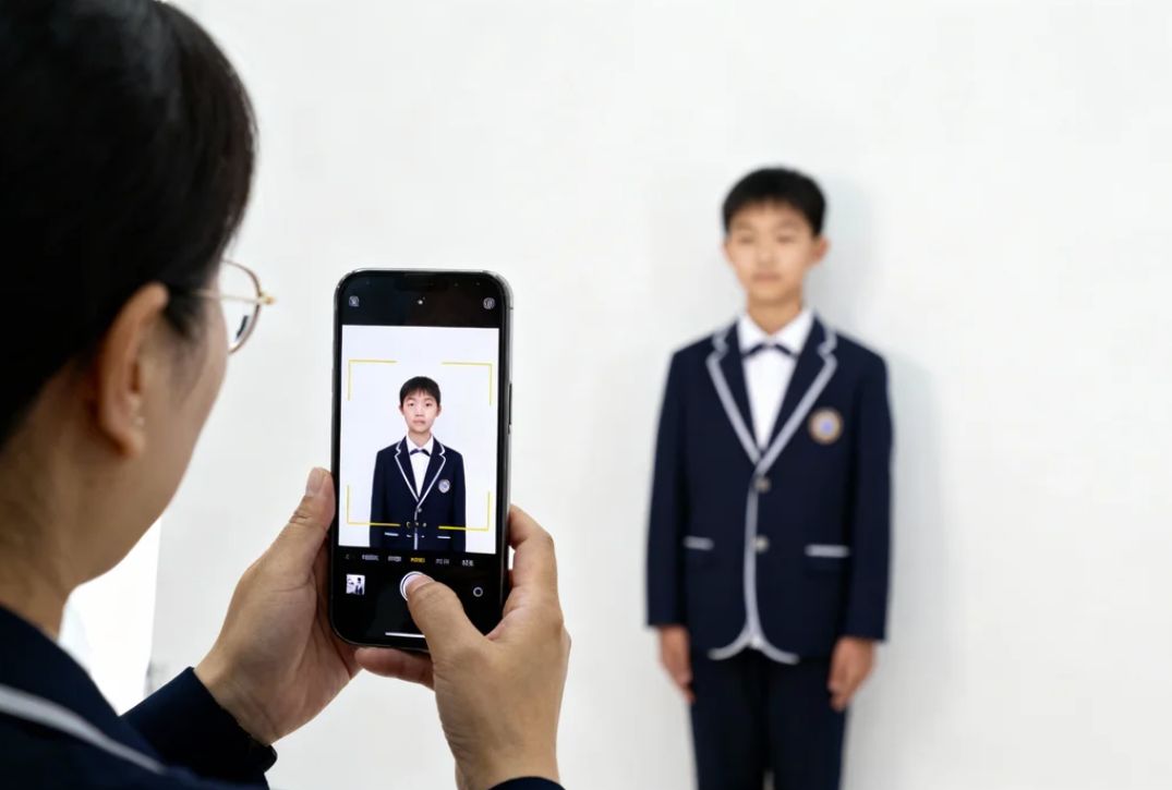 广西中小学校用手机拍照采集学籍平台学生证件照片的方法