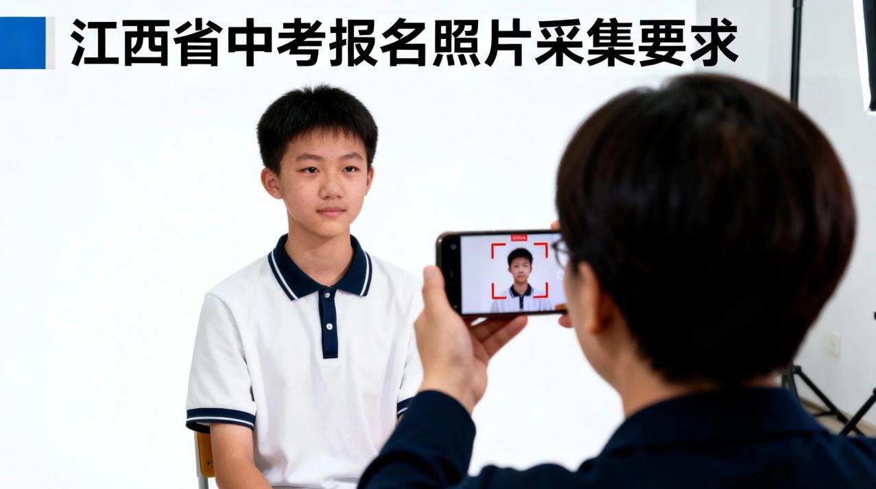 江西省中考报名照片尺寸要求及学校拍照软件使用方法