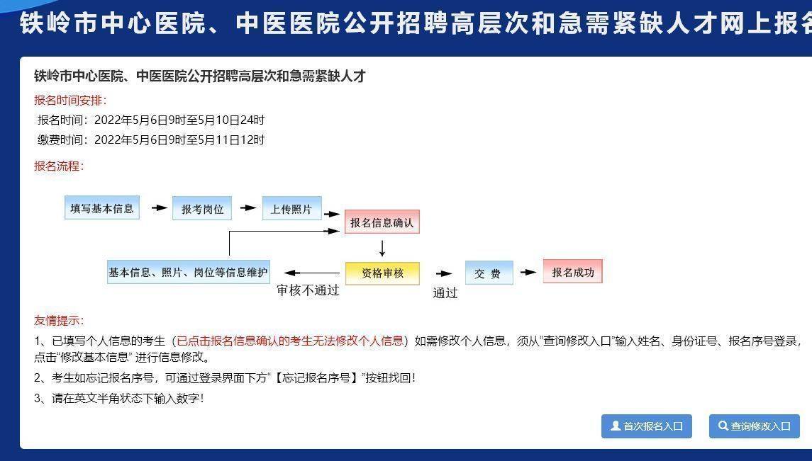铁岭市事业单位报名流程及二寸免冠证件照处理