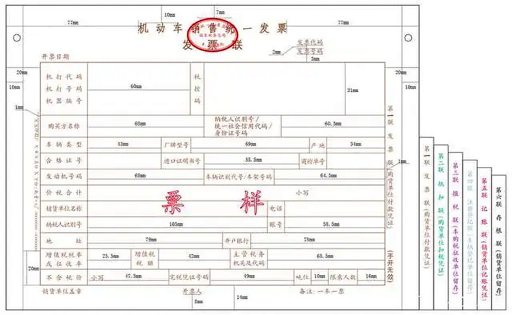 二手车发票图片尺寸