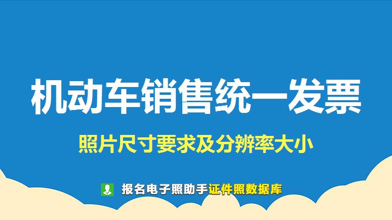 机动车销售统一发票图片尺寸