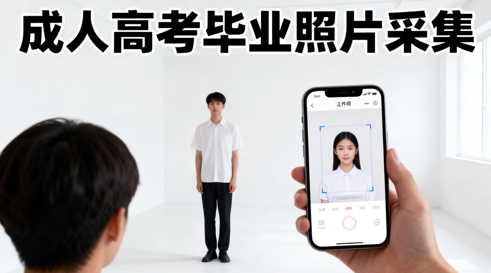 成人高考毕业照片尺寸要求及拍照采集方法