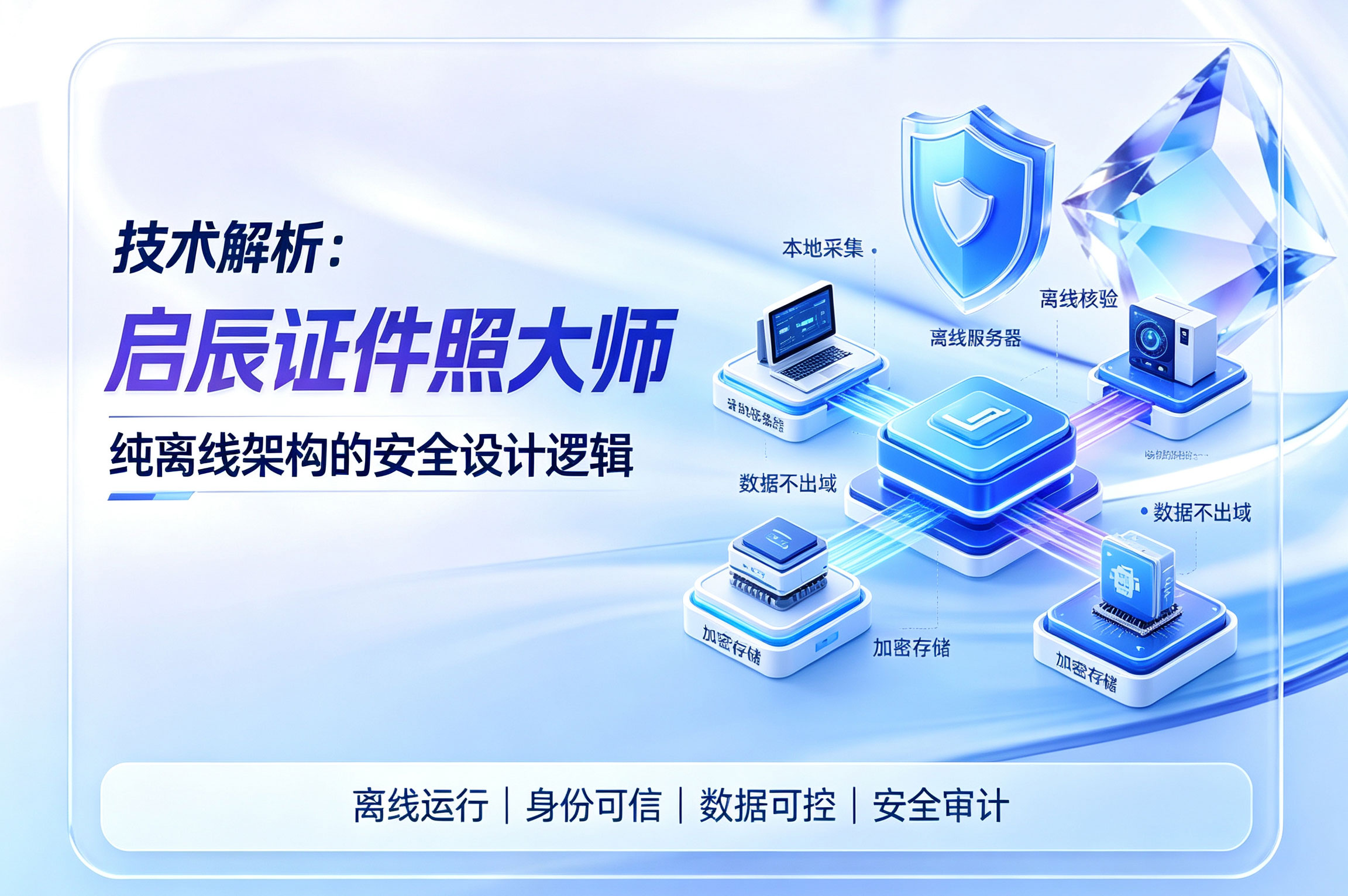 技术解析：启辰证件照大师纯离线架构的安全设计逻辑